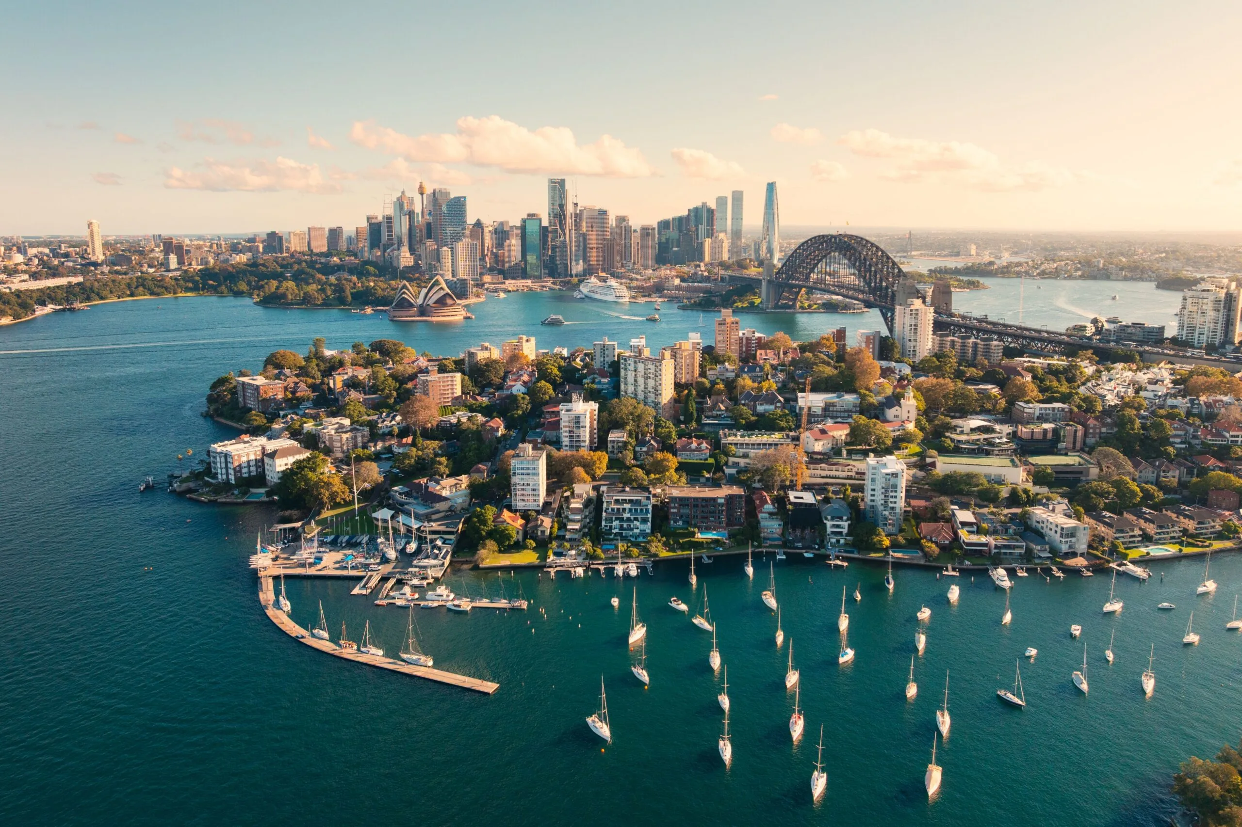 Sydney aerial view